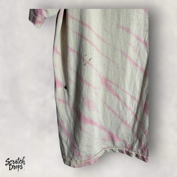 VTG 90s The Doors Jim Morrison Tie Dye T-Shirt XL Hanes Heavyweight USA - Picture 8 of 12